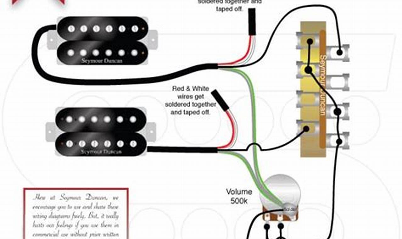 Unlock the Secrets of Electric Guitar Telecaster HH Wiring Diagrams