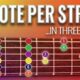 Unlock the Guitar's Secrets: Discover the Transformative Power of "3 Notes Per String" - Master the Art of Playing Guitar and Play Like a Pro