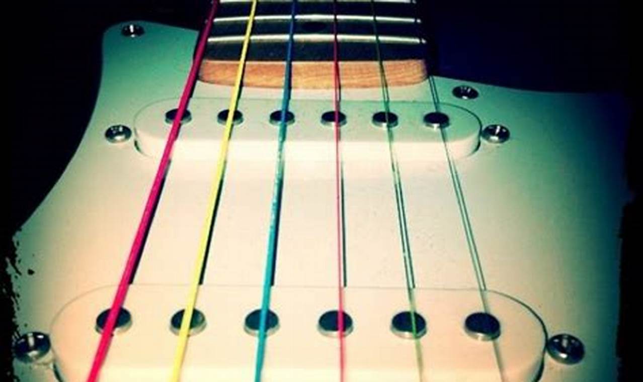 Unleash the Secrets of Dark Colored Electric Guitar Strings: Discover a ...