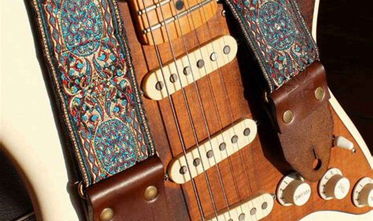 Unveil the Charm: Discover the Enchanting World of Antique Guitar Straps
