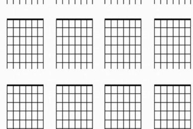 Unlock Your Guitar Potential: Discover the Secrets of Blank Guitar Chord Charts - Master the Art of Playing Guitar and Play Like a Pro