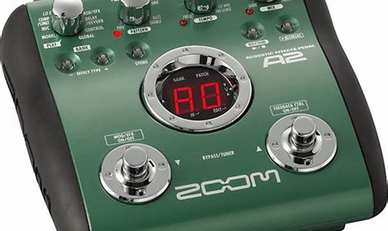 Unleash the Sonic Power: Discover the Secrets of Acoustic Guitar Pedals