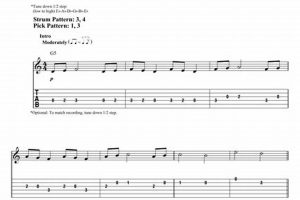 Unlock the Secrets of Sheet Music to Guitar Tabs - Master the Art of Playing Guitar and Play Like a Pro