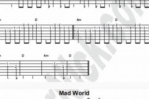 Unveil the Secrets of the Enchanting "Mad World" Guitar Tab Master the Art of Playing Guitar and Play Like a Pro Unveil the Secrets of the Enchanting "Mad World" Guitar Tab - Master the Art of Playing Guitar and Play Like a Pro