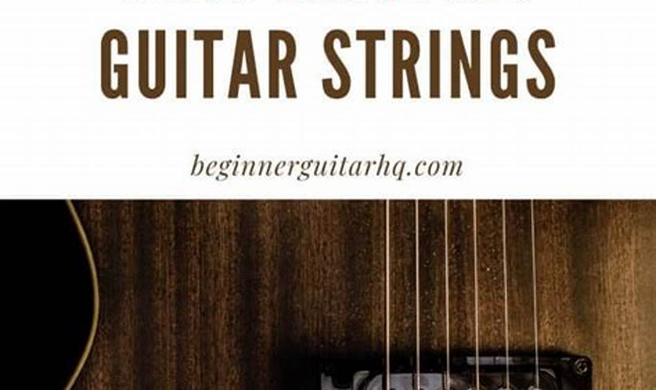 Unveiling the Ideal Electric Guitar Strings for Beginners: A Journey to ...