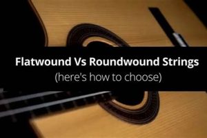 Unveiling the Secrets: Flatwound vs Roundwound Guitar Strings Master the Art of Playing Guitar and Play Like a Pro Unveiling the Secrets: Flatwound vs Roundwound Guitar Strings - Master the Art of Playing Guitar and Play Like a Pro