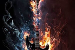 Discover the Allure of Electric Guitars with Flames! Master the Art of Playing Guitar and Play Like a Pro Discover the Allure of Electric Guitars with Flames! - Master the Art of Playing Guitar and Play Like a Pro