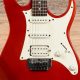 Unveiling the Allure and Power of White and Red Electric Guitars - Master the Art of Playing Guitar and Play Like a Pro