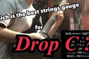 Unveiling the Secrets of Guitar String Gauge for Drop C: A Journey to Sonic Nirvana Master the Art of Playing Guitar and Play Like a Pro Unveiling the Secrets of Guitar String Gauge for Drop C: A Journey to Sonic Nirvana - Master the Art of Playing Guitar and Play Like a Pro