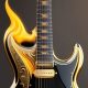 Unveiling the Essence of Black and Gold Electric Guitars: A Journey of Discovery - Master the Art of Playing Guitar and Play Like a Pro