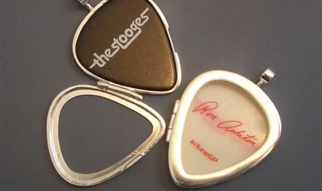 Unveil the Enchanting World of Guitar Pick Lockets: Discover Symbolism ...