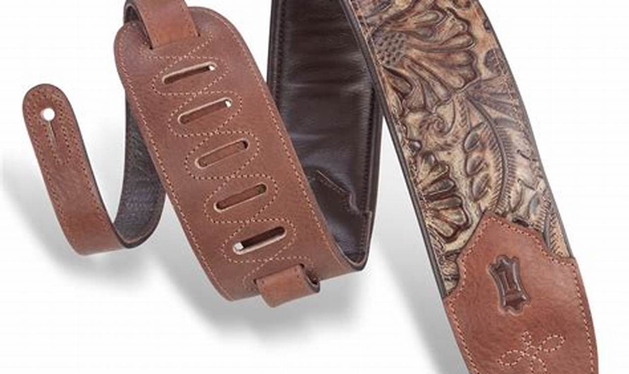 Unleash the Secrets of Embossed Leather Guitar Straps: A Journey of ...