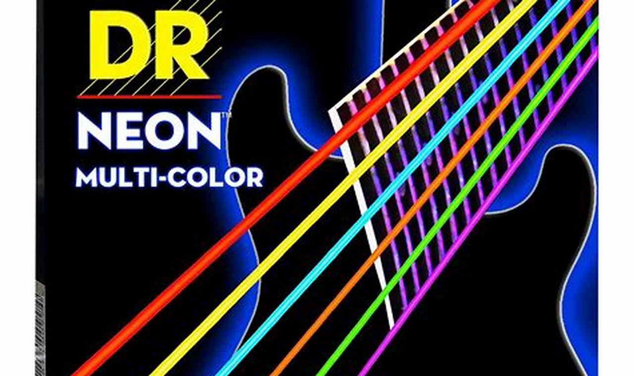 Unleash the Enchanting World of Electric Guitar Colored Strings