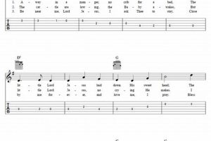 Unveil the Secrets of "Away in a Manger" Guitar Chords - Master the Art of Playing Guitar and Play Like a Pro