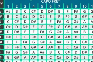 Unleash Your Guitar Potential: Discover the Secrets of Capo Chord Charts Master the Art of Playing Guitar and Play Like a Pro Unleash Your Guitar Potential: Discover the Secrets of Capo Chord Charts - Master the Art of Playing Guitar and Play Like a Pro