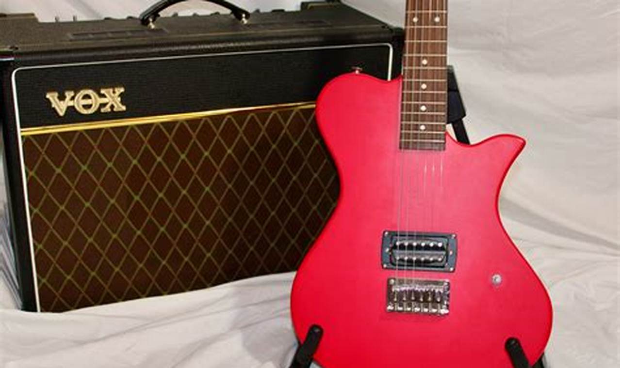 Unveiling the Allure Discoveries with the First Act Electric Guitar in Red
