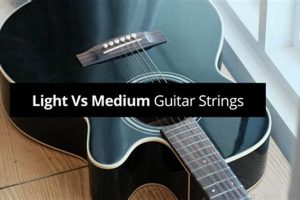 Unveiling the Secrets: Light vs Medium Guitar Strings A Journey of Discovery Master the Art of Playing Guitar and Play Like a Pro Unveiling the Secrets: Light vs Medium Guitar Strings A Journey of Discovery - Master the Art of Playing Guitar and Play Like a Pro