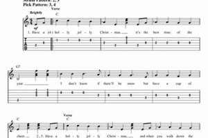 Unlock the Secrets: Uncover the Essence of "Holly Jolly Christmas" Guitar Tab - Master the Art of Playing Guitar and Play Like a Pro