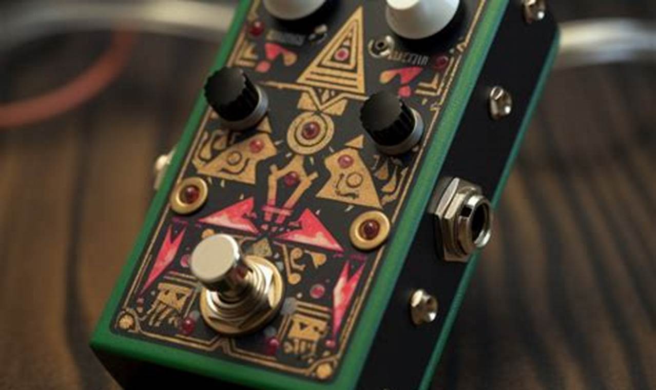 Unleash Sonic Magic: Discover Cool Looking Guitar Pedals - Master the Art of Playing Guitar and Play Like a Pro