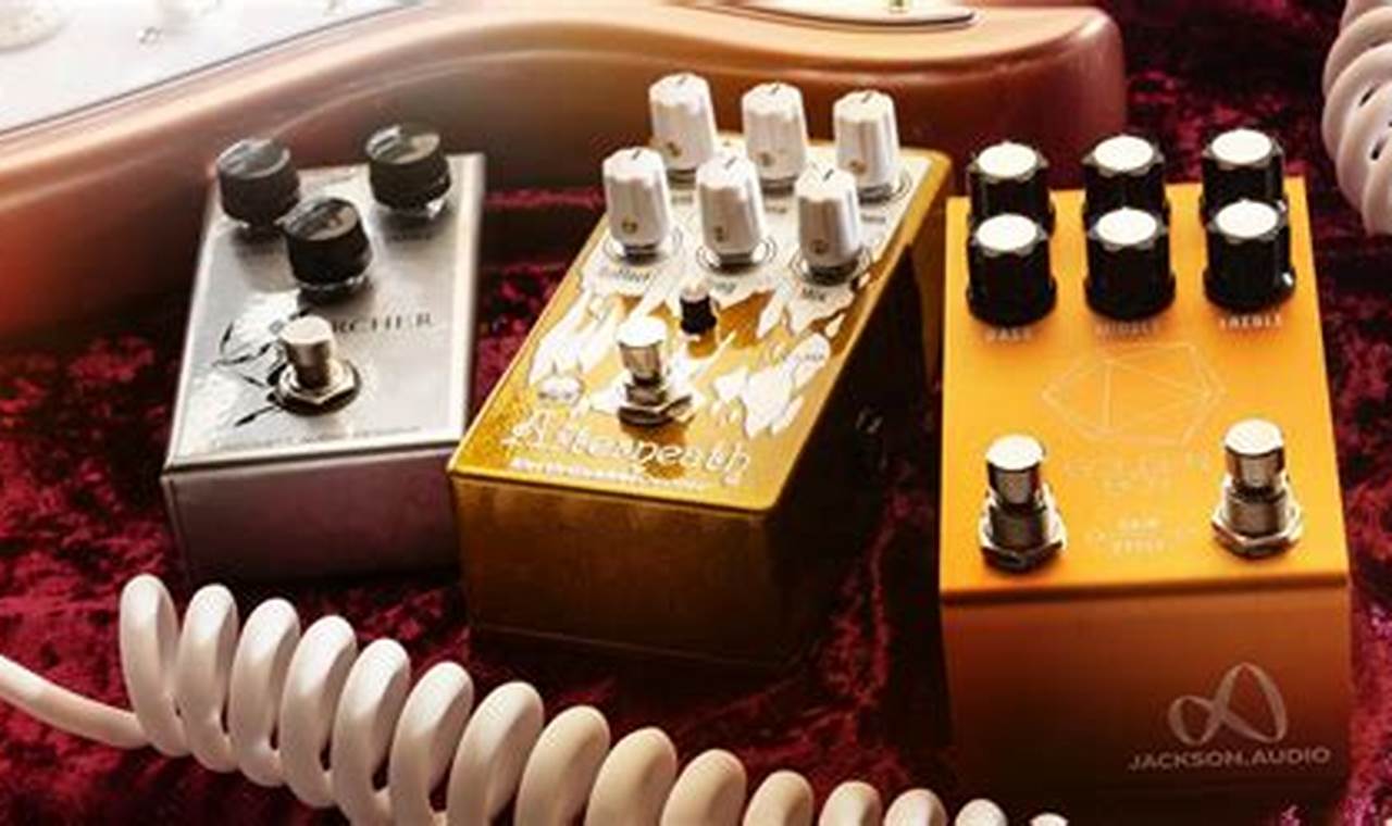Discover the Coolest Looking Guitar Pedals That Will Transform Your Tone - Master the Art of Playing Guitar and Play Like a Pro