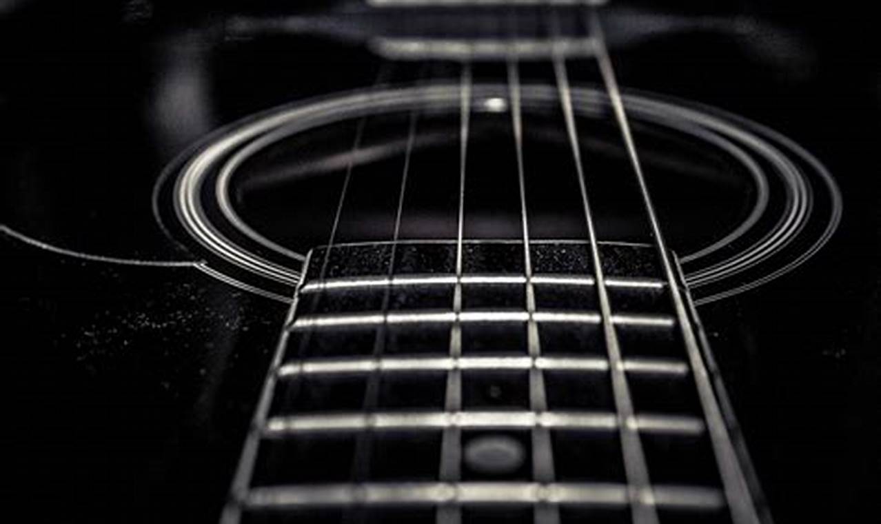 Unveil the Enchanting Symphony: Discoveries in Black and White Acoustic Guitars - Master the Art of Playing Guitar and Play Like a Pro