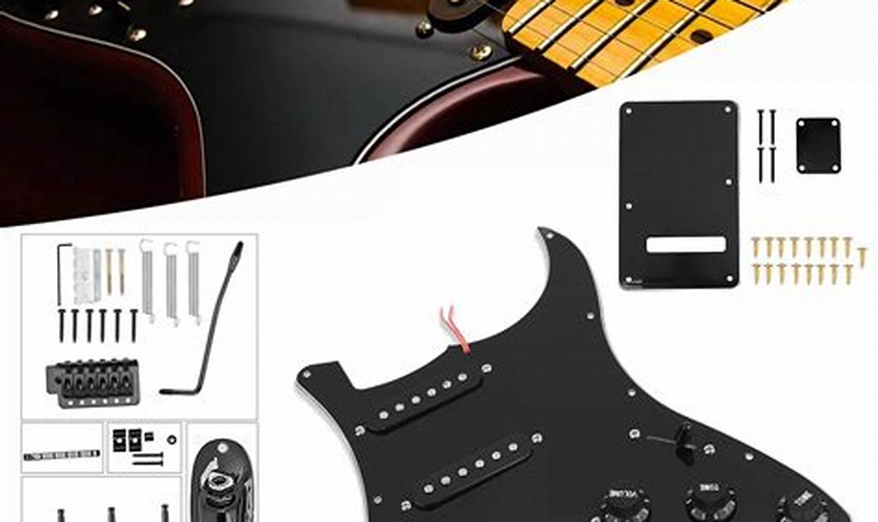 Unveiling the Secrets of Electric Guitar Hardware Kits: Your Guide to Enhanced Performance and Sound - Master the Art of Playing Guitar and Play Like a Pro