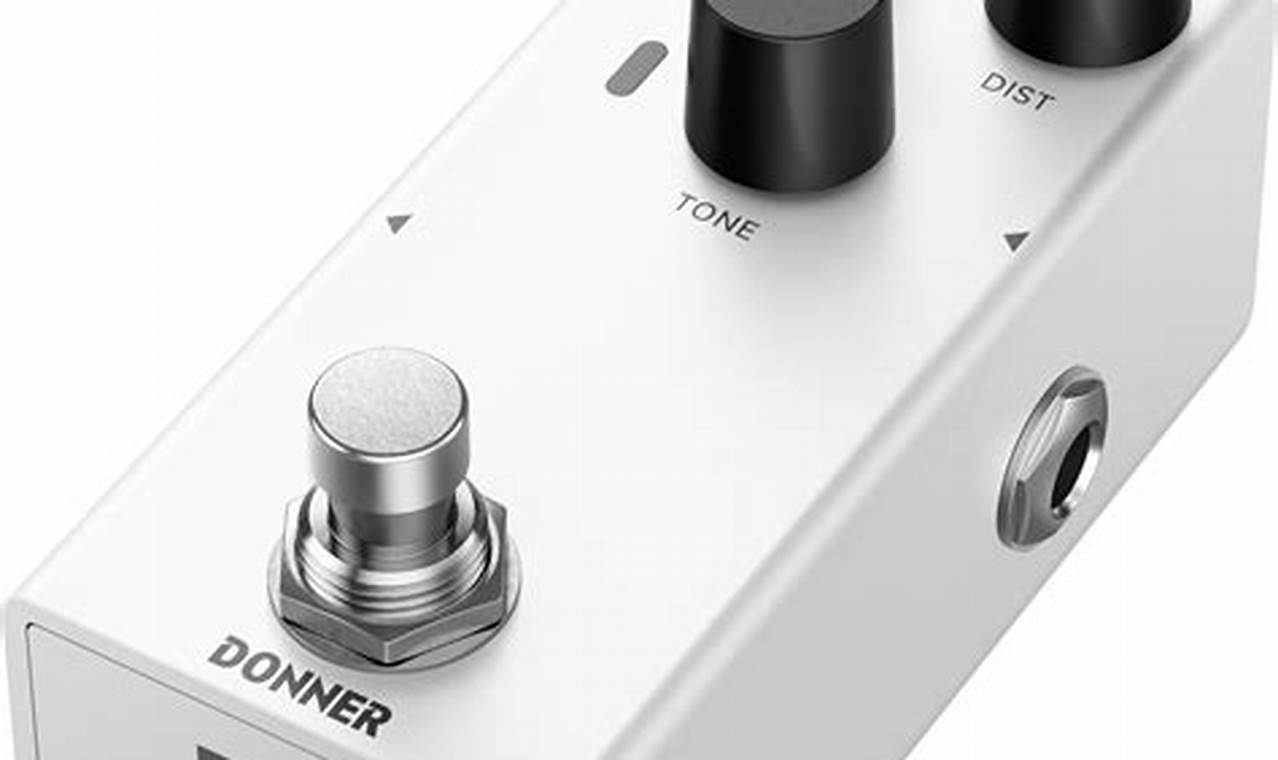 Unleash Your Sonic Fury: Discover the Donner Distortion Guitar Pedal - Master the Art of Playing Guitar and Play Like a Pro