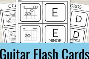 Uncover Guitar Chord Flashcards: Your Key to Mastering Chords! - Master the Art of Playing Guitar and Play Like a Pro
