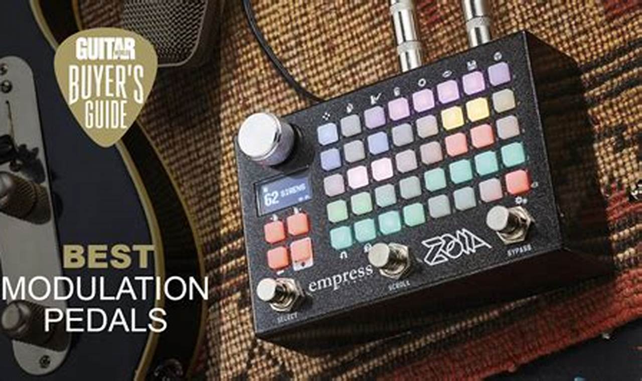 Unveiling the Sonic Secrets of Guitar Modulation Pedals - Master the Art of Playing Guitar and Play Like a Pro