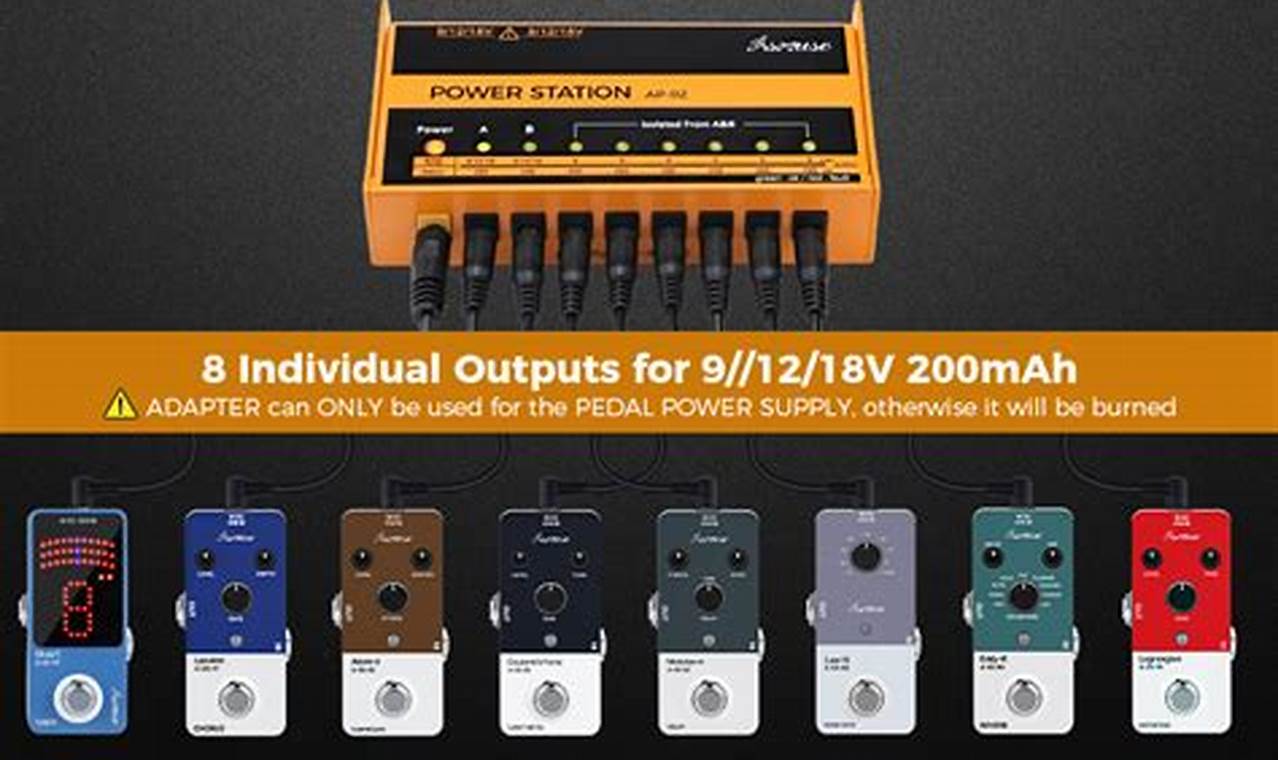 Power Up Your Pedals: Unlocking the Secrets of Guitar Pedal 9v Power Supplies - Master the Art of Playing Guitar and Play Like a Pro