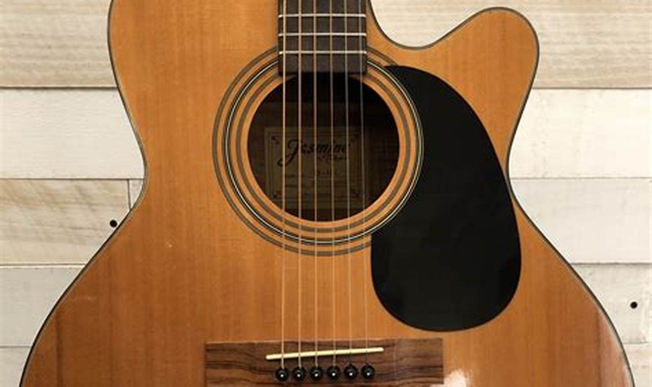 Unlock the Enchanting World of Jasmine Acoustic Electric Guitars: A Journey of Discovery - Master the Art of Playing Guitar and Play Like a Pro