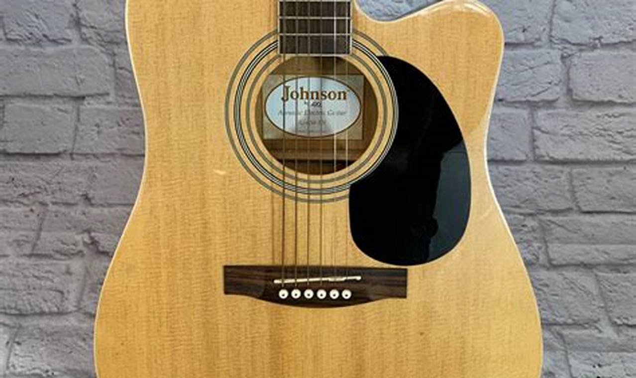 Uncover the Secrets of Exceptional Sound: Discover the Johnson Acoustic Electric Guitar - Master the Art of Playing Guitar and Play Like a Pro