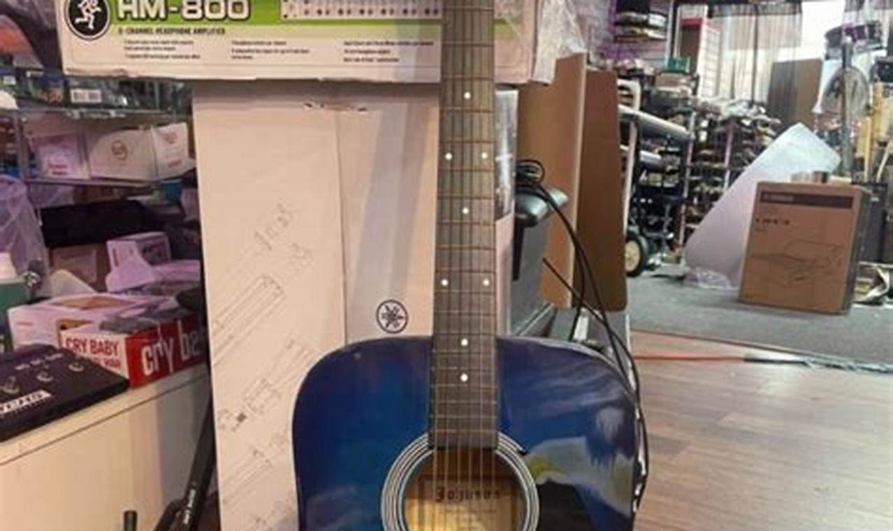 Unveil the Secrets of the Johnson Blue Acoustic Guitar: A Journey of Sound and Discovery - Master the Art of Playing Guitar and Play Like a Pro