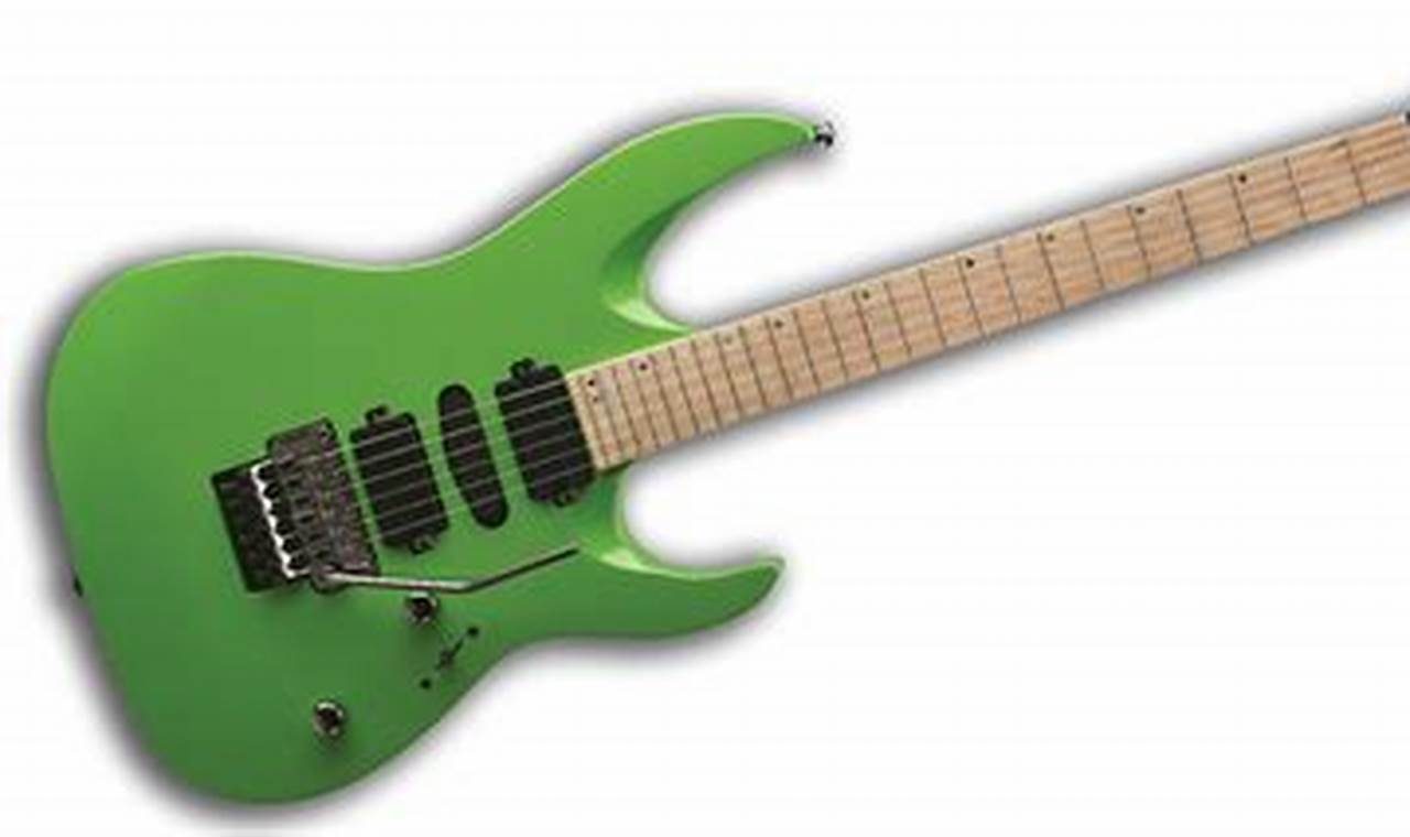 Unveiling the Allure: Discoveries and Insights on the Lime Green Electric Guitar - Master the Art of Playing Guitar and Play Like a Pro