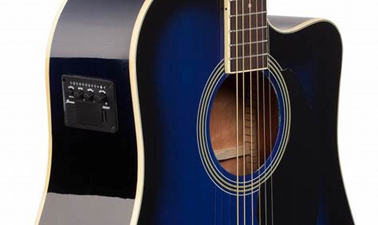Discover the Enchanting World of Electric Acoustic Guitar Blue: A Fusion of Warmth and Versatility - Master the Art of Playing Guitar and Play Like a Pro