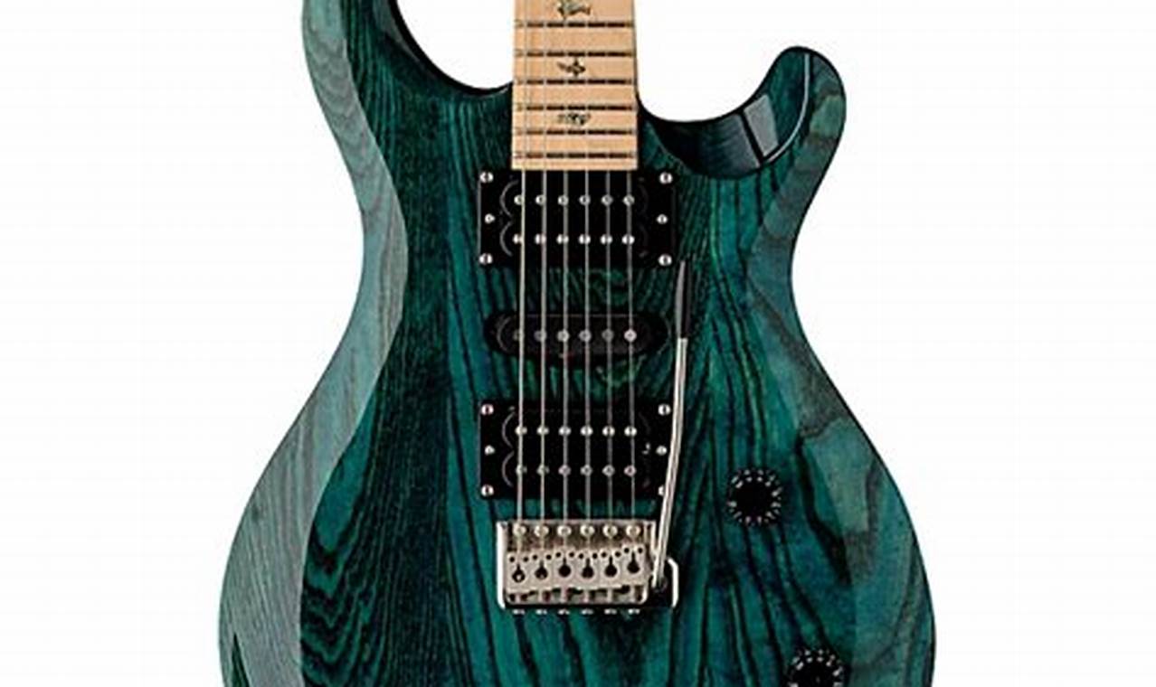 Unveiling the Secrets of the PRS SE Swamp Ash Special Electric Guitar in Iridescent Blue - Master the Art of Playing Guitar and Play Like a Pro