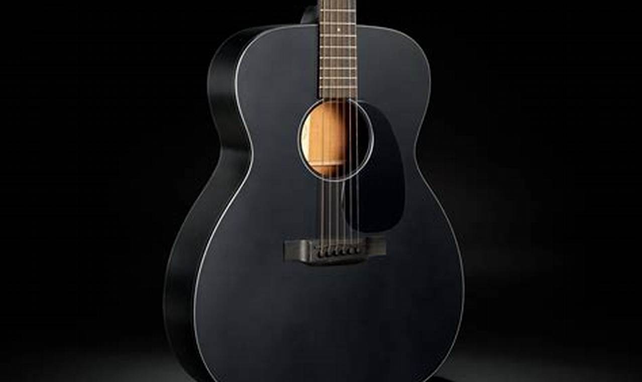 Unveiling the Secrets of the Martin Black Acoustic Guitar: Discoveries and Insights - Master the Art of Playing Guitar and Play Like a Pro