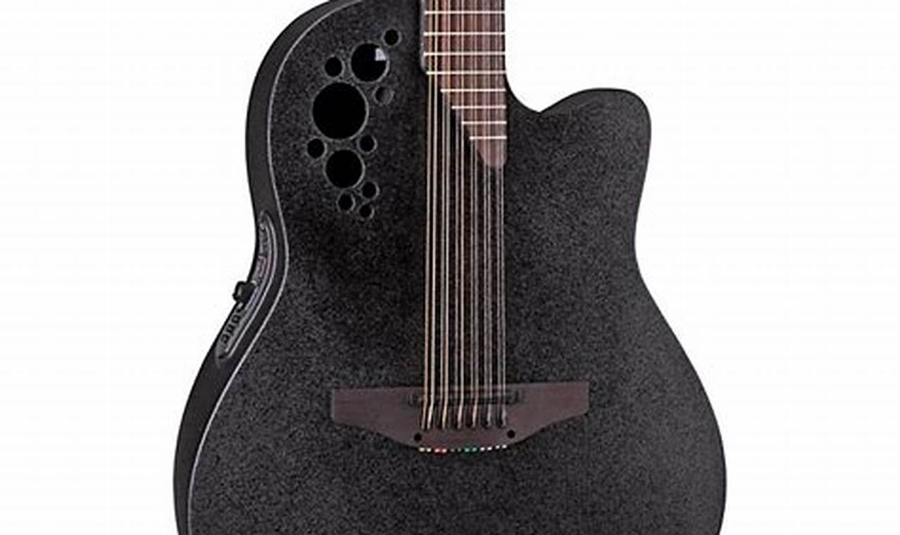 Unveiling the Secrets of Ovation Acoustic-Electric 12-String Guitars - Master the Art of Playing Guitar and Play Like a Pro
