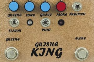 Unleash the Sonic Anarchy: Dive into the Gristle King Guitar Pedal - Master the Art of Playing Guitar and Play Like a Pro