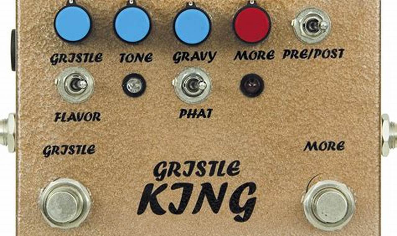 Unleash the Sonic Anarchy: Dive into the Gristle King Guitar Pedal - Master the Art of Playing Guitar and Play Like a Pro