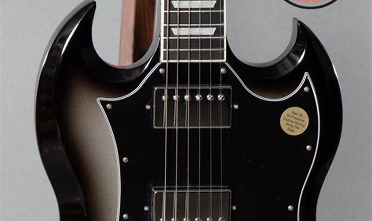 Unveil the Enchanting Gibson SG Standard Ebony Electric Guitar: Discoveries and Insights Await - Master the Art of Playing Guitar and Play Like a Pro