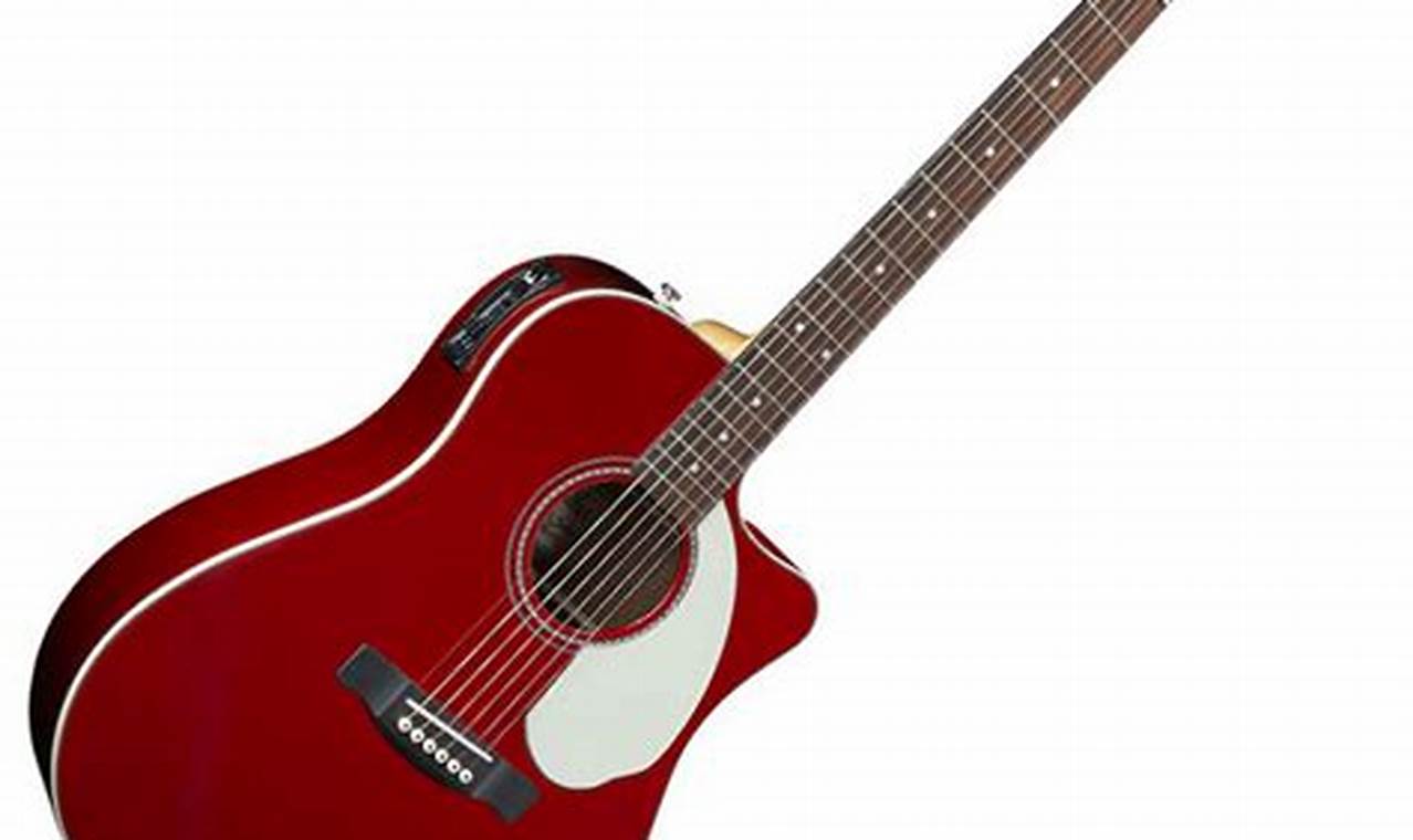 Unveil the Secrets of the Iconic Red Fender Acoustic Guitar: A Journey of Discovery - Master the Art of Playing Guitar and Play Like a Pro
