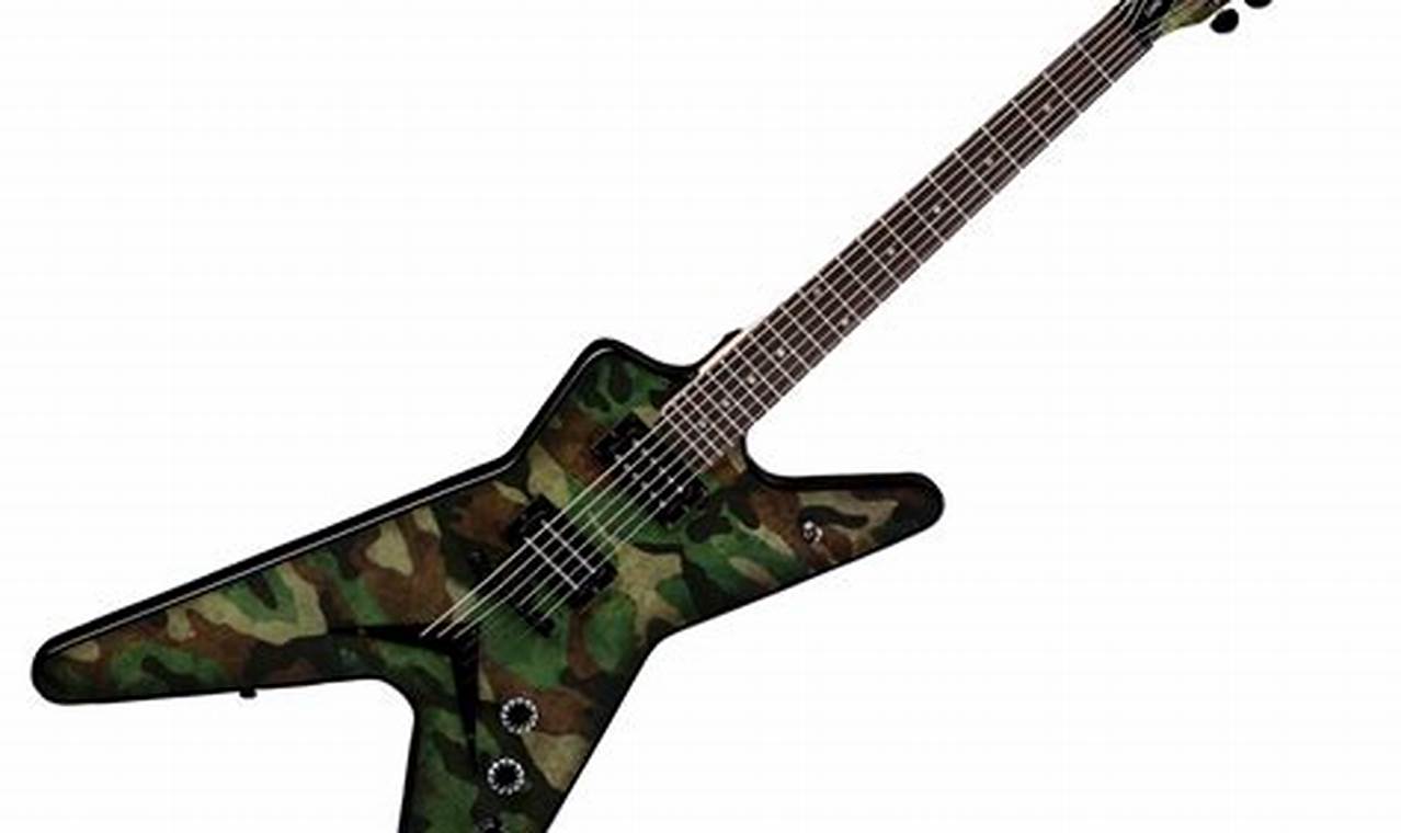 Discover the Allure: Camo Electric Guitars Unveiled - Master the Art of Playing Guitar and Play Like a Pro