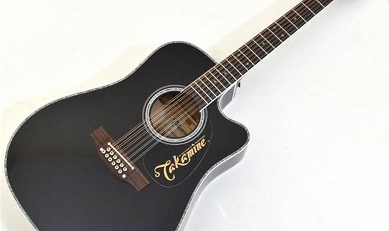 Unveiling the Enchanting World of Takamine 12-String Acoustic Guitars - Master the Art of Playing Guitar and Play Like a Pro