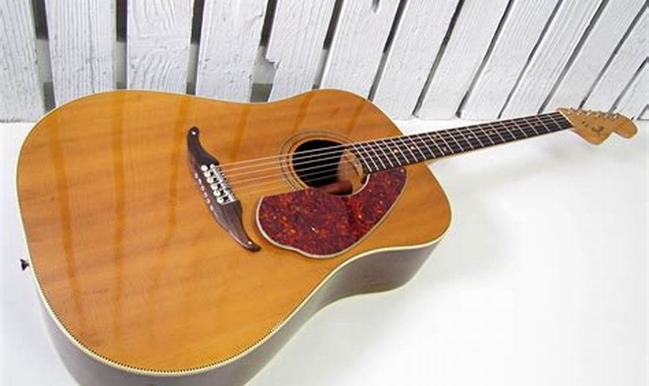 Unveiling the Timeless Treasures: The Enchanting World of Vintage Fender Acoustic Guitars - Master the Art of Playing Guitar and Play Like a Pro