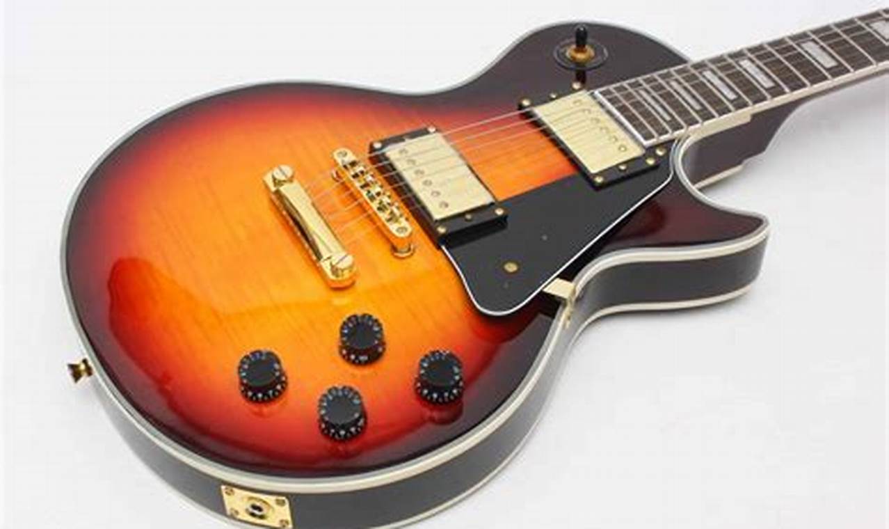 Unveil the Secrets of the Legendary Les Paul Electric Guitar - Master the Art of Playing Guitar and Play Like a Pro