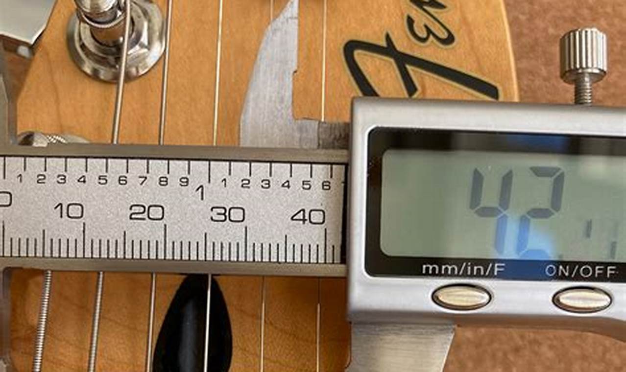 Unlocking the Secrets of Electric Guitar Nut Width: Discoveries and Insights Await - Master the Art of Playing Guitar and Play Like a Pro