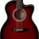 Unveiling the Allure: Discoveries in "Acoustic Guitar Black and Red" - Master the Art of Playing Guitar and Play Like a Pro