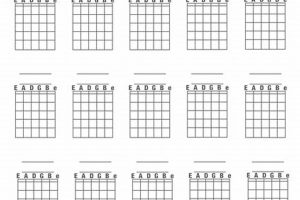 Unlock the Secrets of Guitar Chords: A Revolutionary Chord Chart Blank Awaits - Master the Art of Playing Guitar and Play Like a Pro