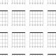 Unlock the Secrets Behind Guitar Chords with our Blank Printable Chart - Master the Art of Playing Guitar and Play Like a Pro
